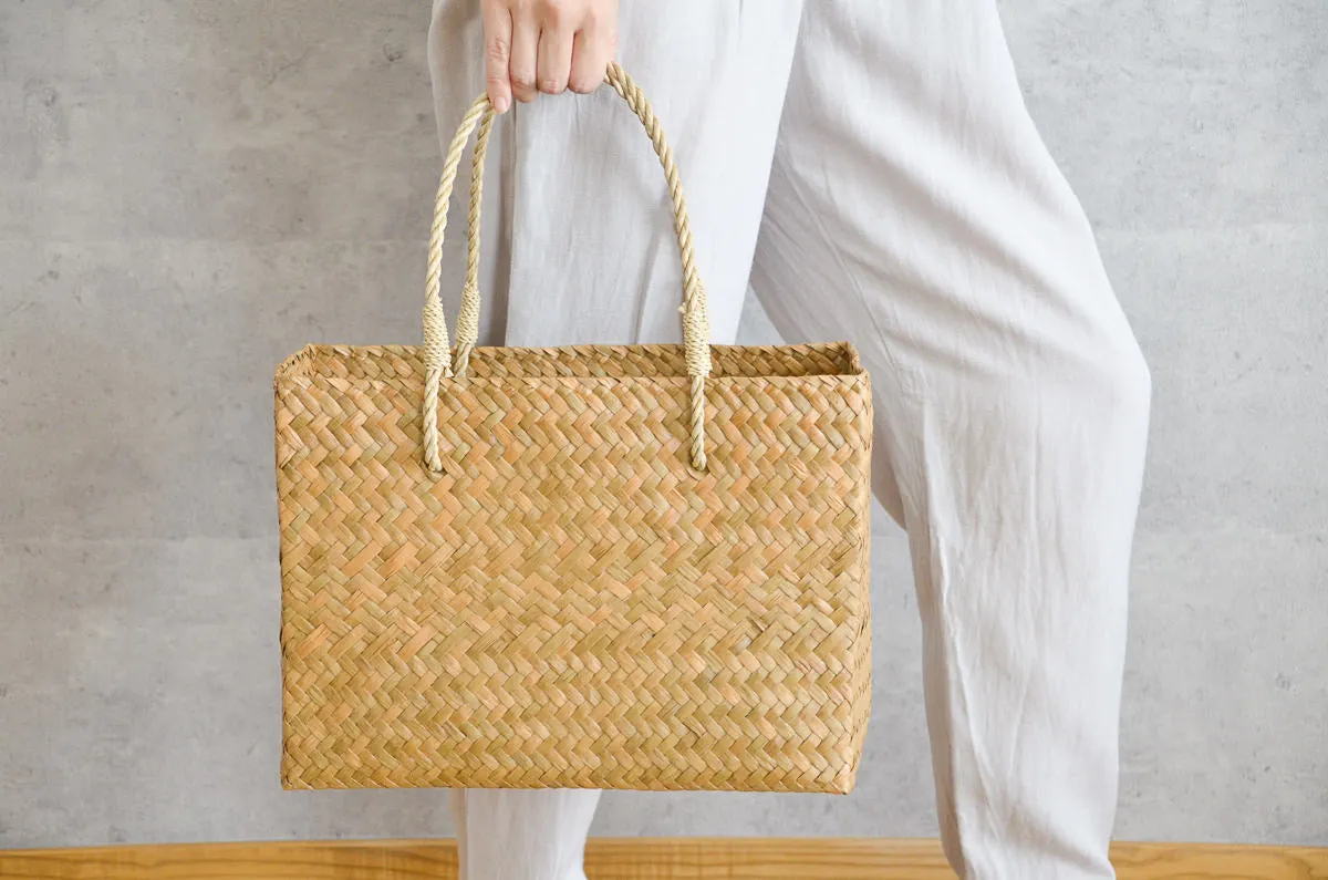 Basket Bag "Attaché" / Krajood Grass / THA 3115130