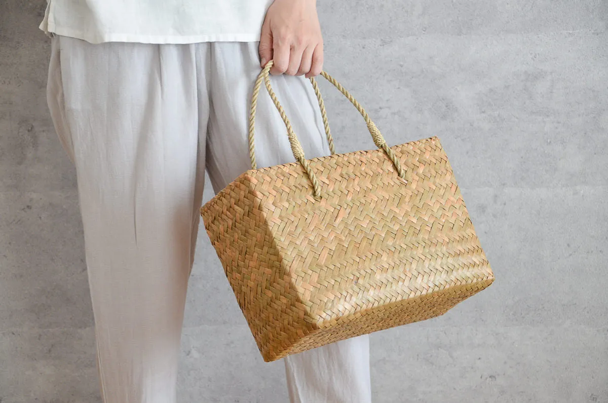 Basket Bag "Attaché" / Krajood Grass / THA 3115130