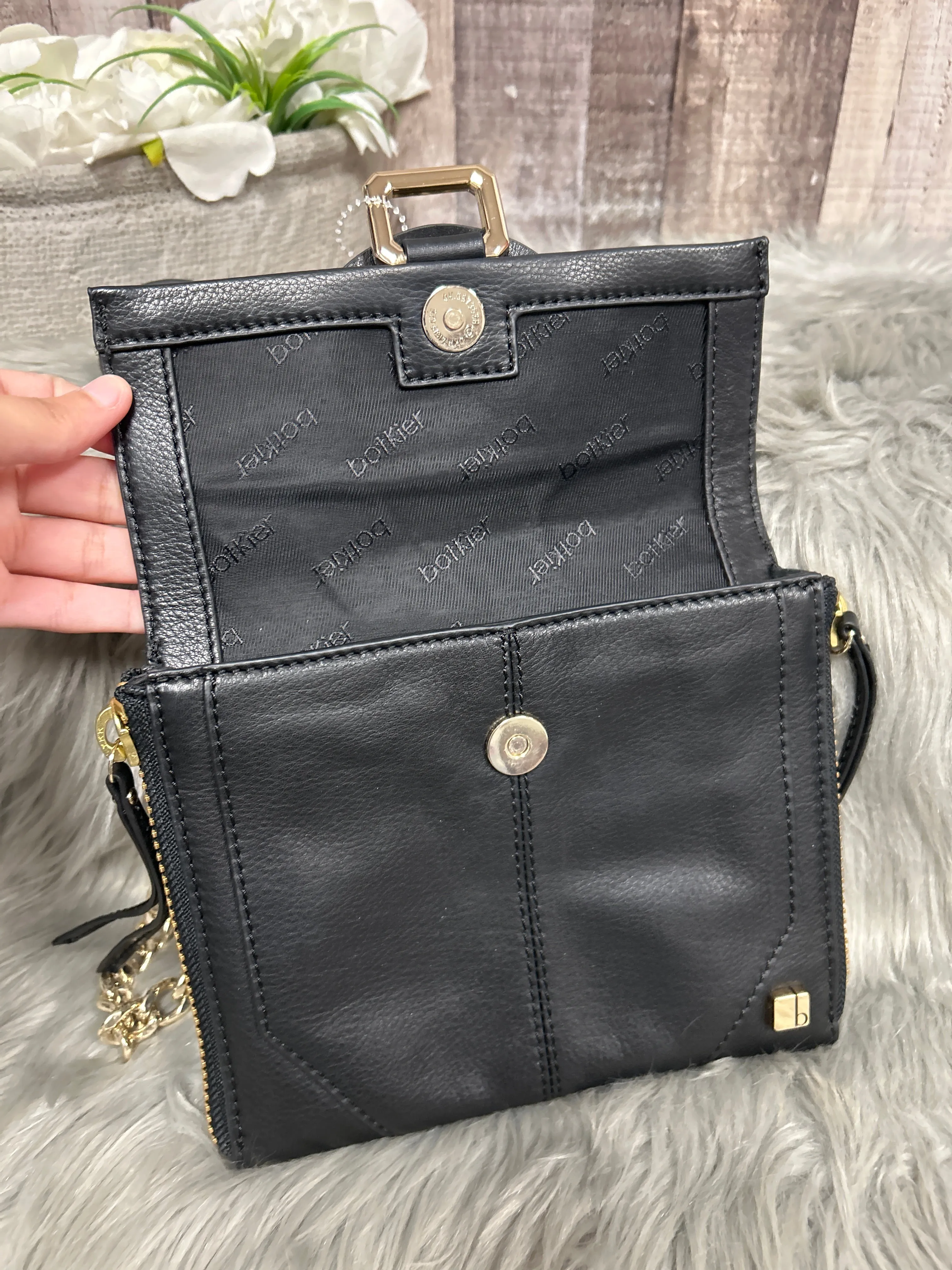 Crossbody Leather By Botkier, Size: Small