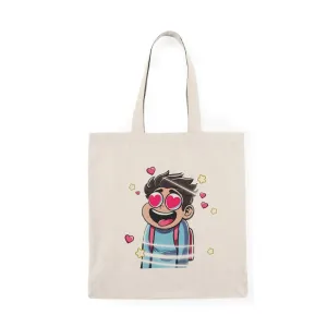 Dizzy in Love Tote – Romantic Recycled Cotton Bag