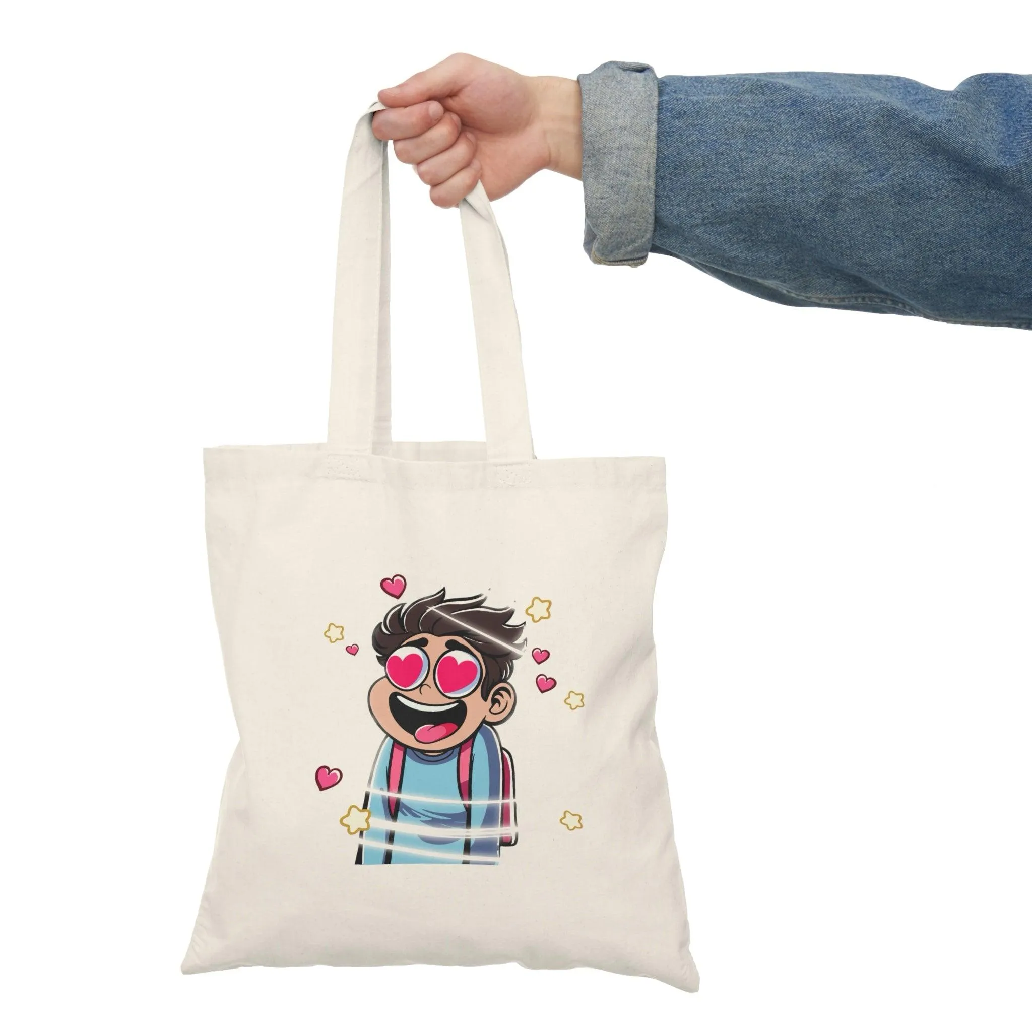 Dizzy in Love Tote – Romantic Recycled Cotton Bag