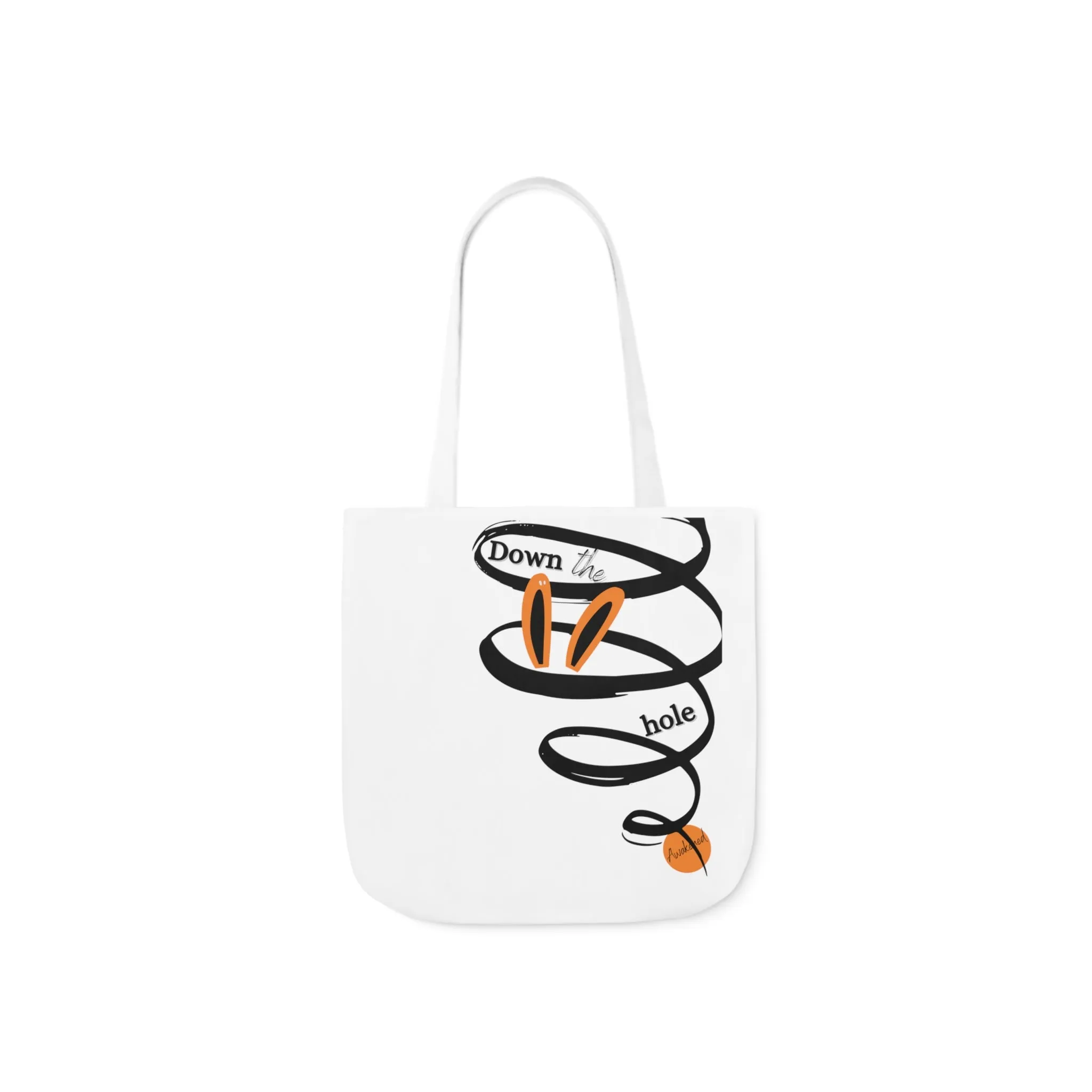 Down the rabbit hole tote Bag