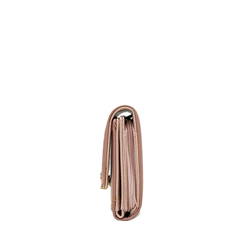 Floral Clasp Wallet
