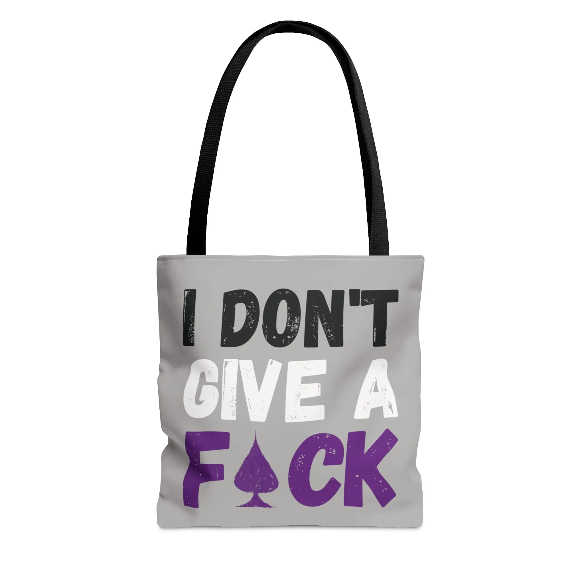 Funny asexual tote bag