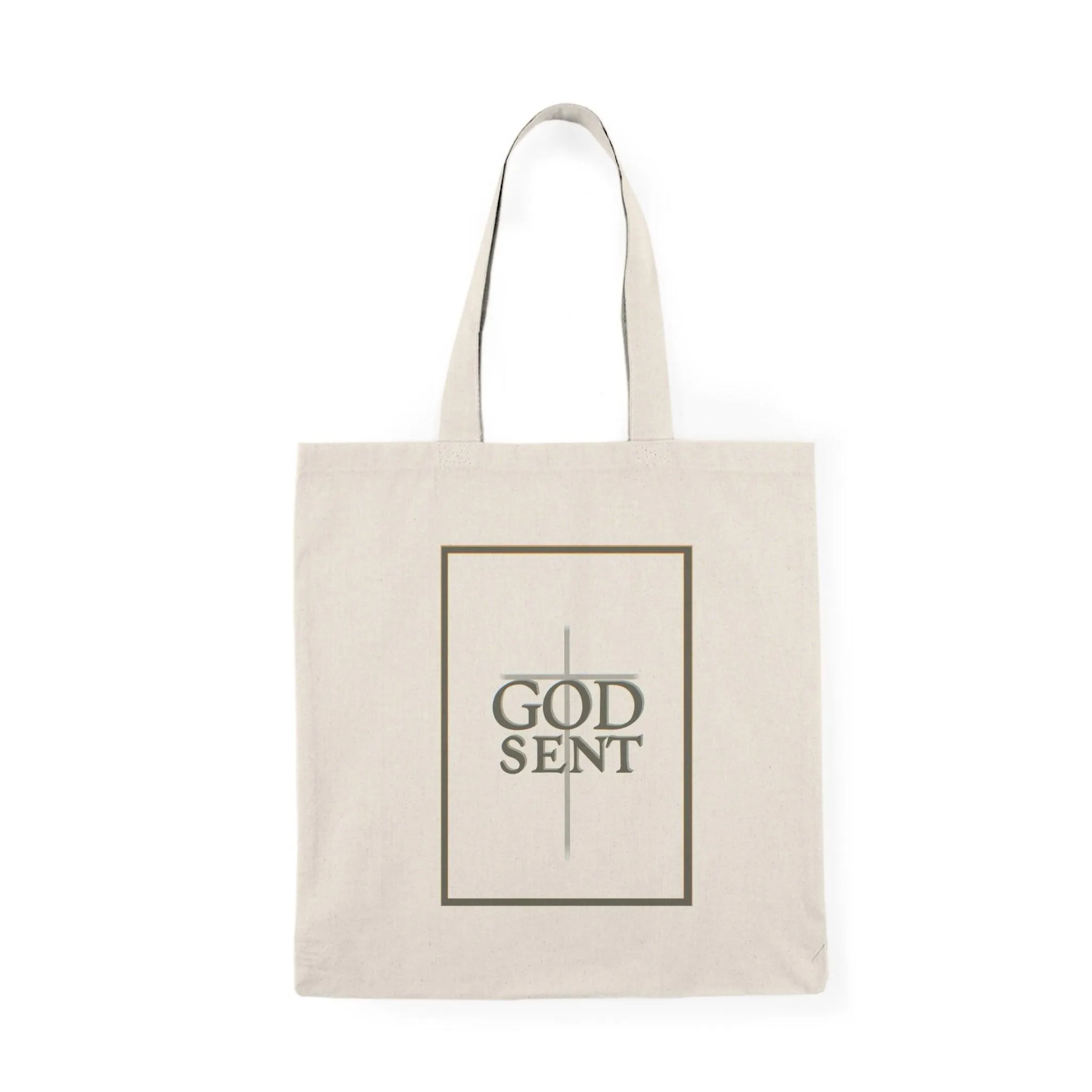 God Sent Tote Bag – Faith-Based Eco Cotton Christian Gift