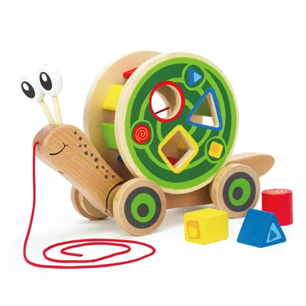 *Hape Walk-A-Long Snail