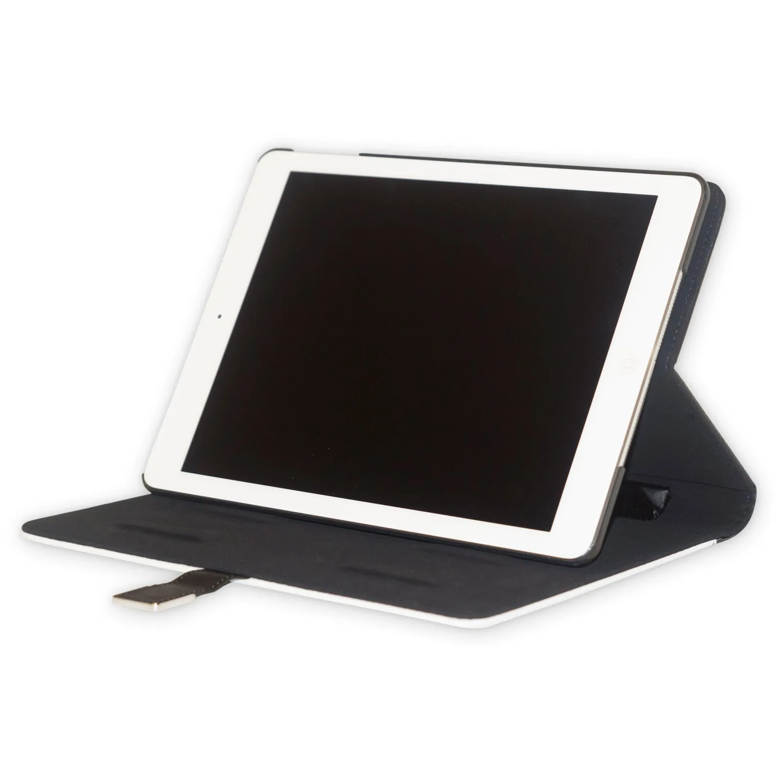 Hedgehog iPad Case - Purple Flowers and Hedgehog