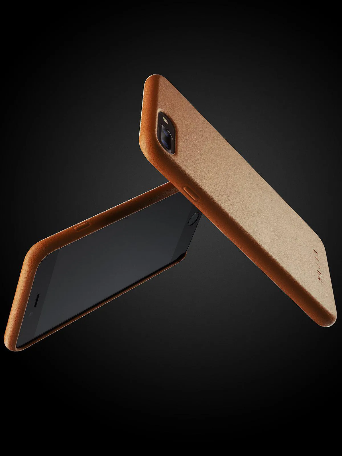 Mujjo Full Leather Case for iPhone 8 Plus / 7 Plus Tan