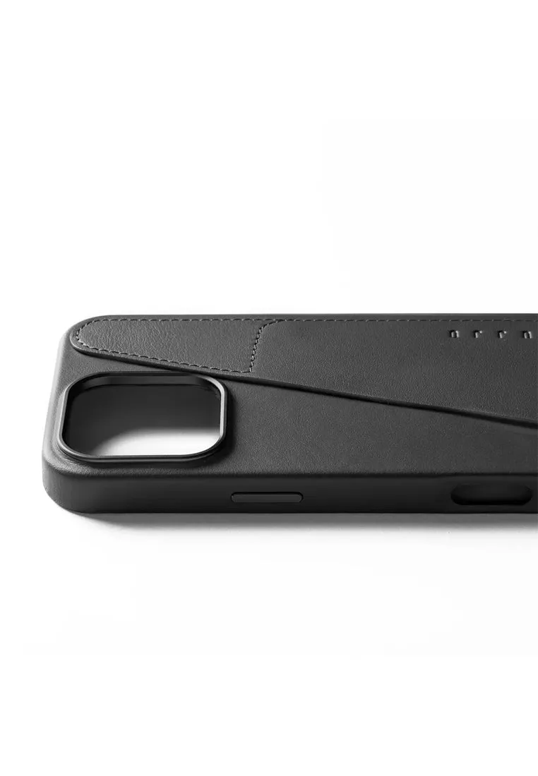 Mujjo Full Leather Wallet Case for iPhone 16 Pro Max