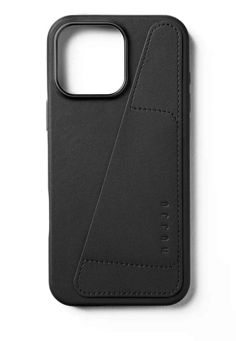 Mujjo Full Leather Wallet Case for iPhone 16 Pro Max