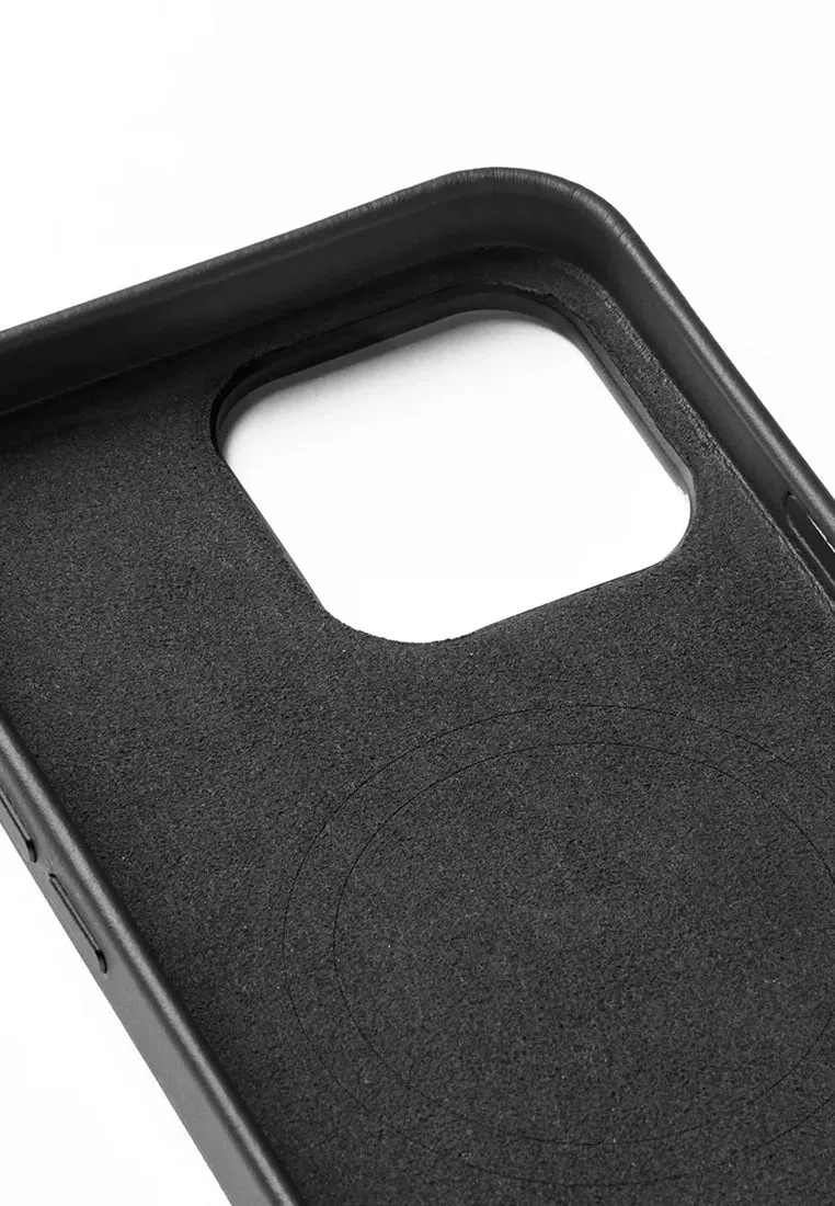 Mujjo Full Leather Wallet Case for iPhone 16 Pro Max
