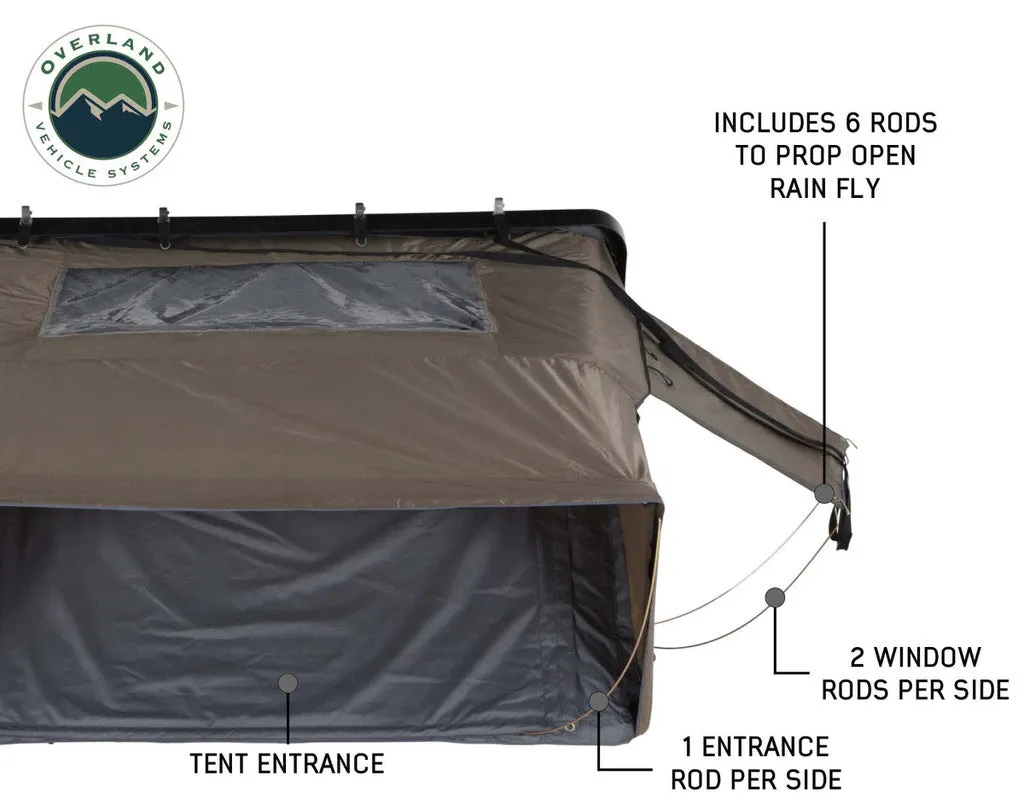 OVS Bushveld Hard Shell Roof Top Tent, 4 Season, 4 Person