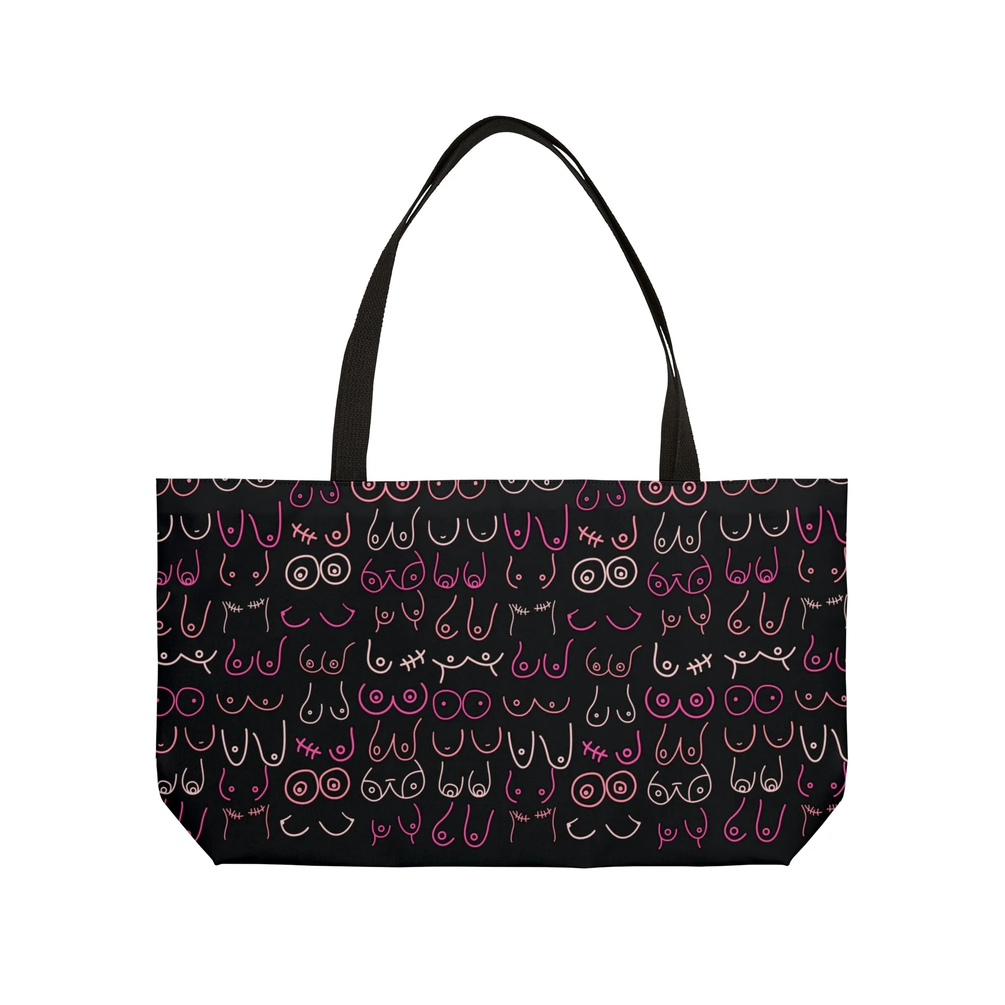 Save The Tatas Large Breast Cancer Awareness Tote Bag