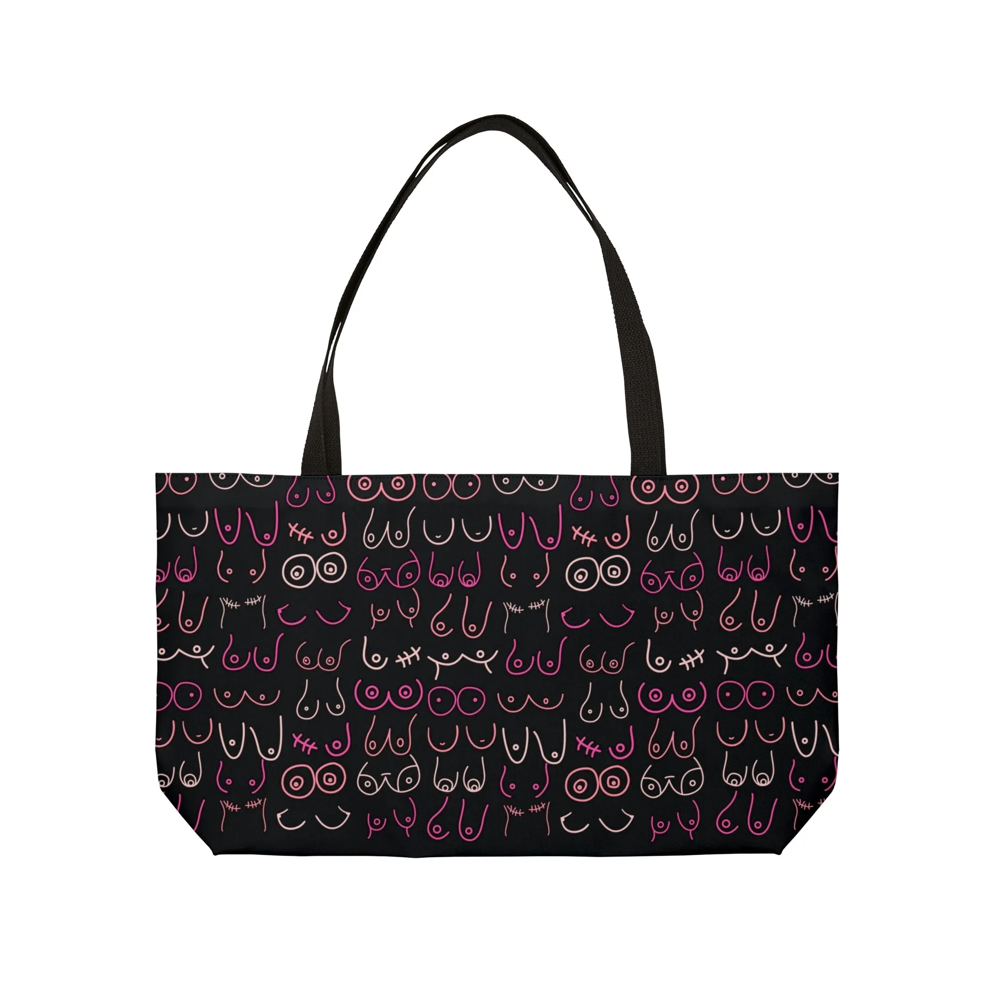 Save The Tatas Large Breast Cancer Awareness Tote Bag