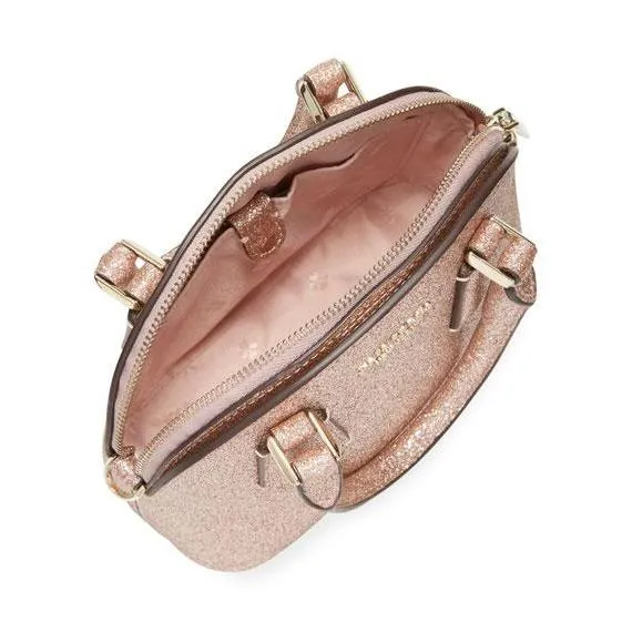 Sylvia Glitter Mini Dome Satchel