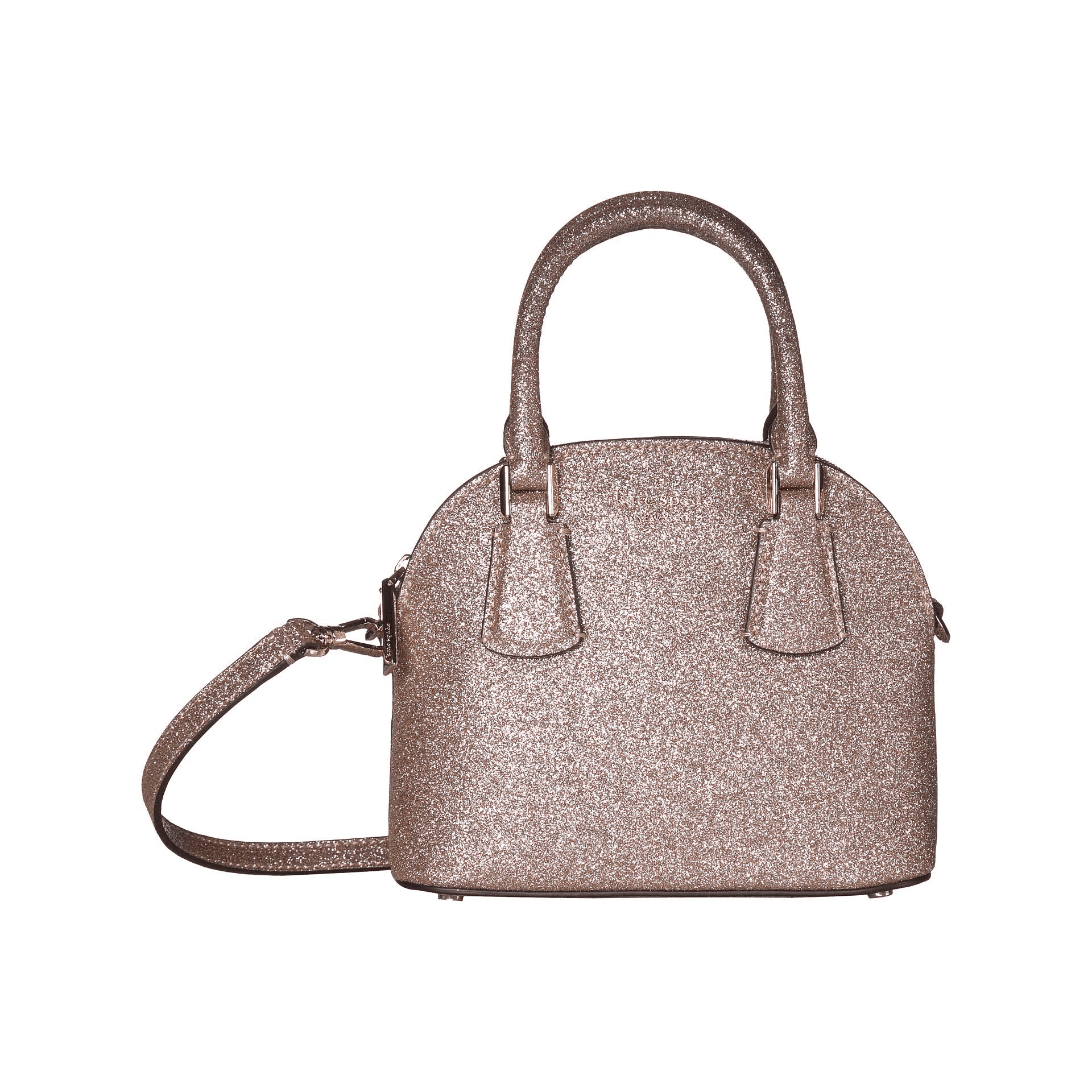 Sylvia Glitter Mini Dome Satchel