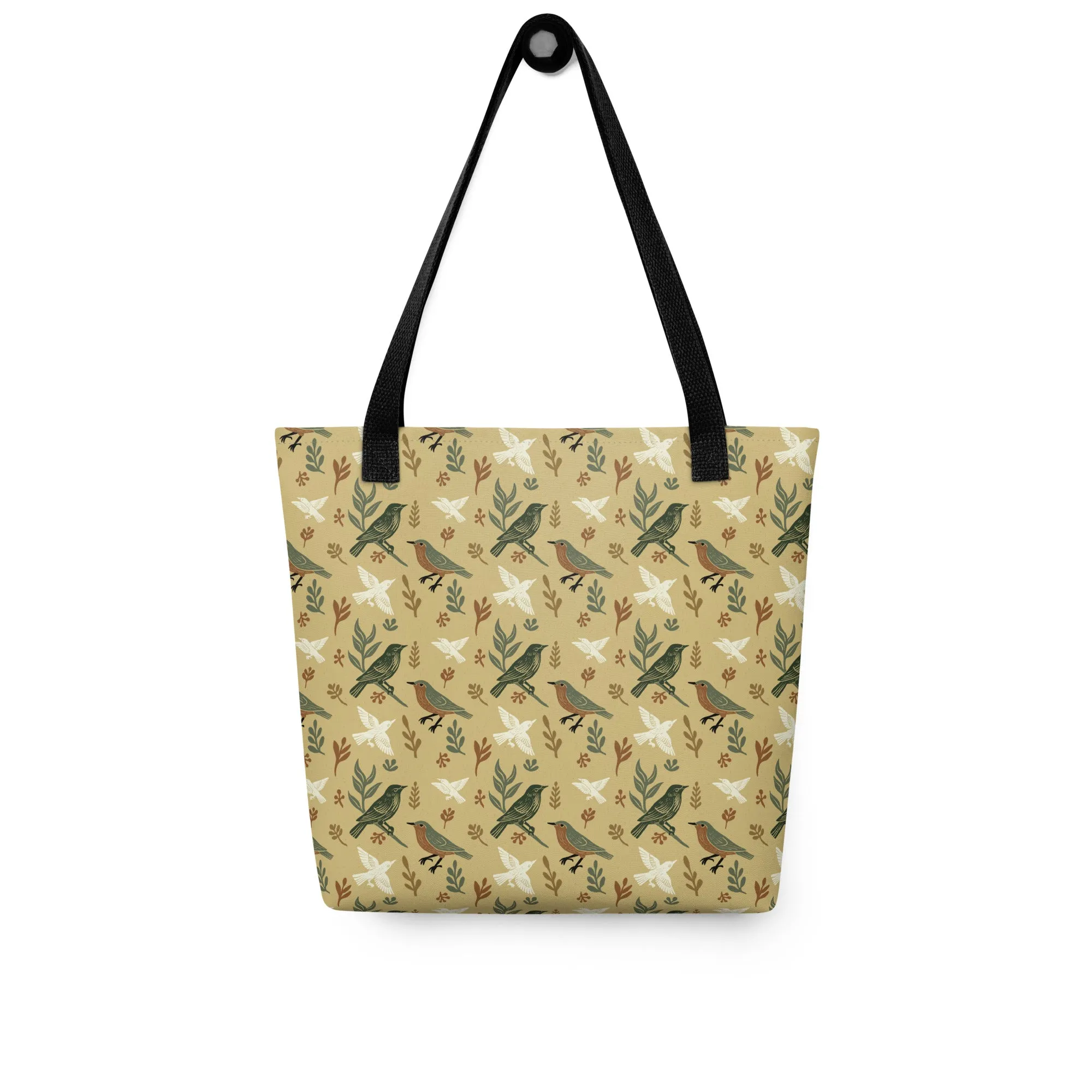 Vintage Birds Tote Bag